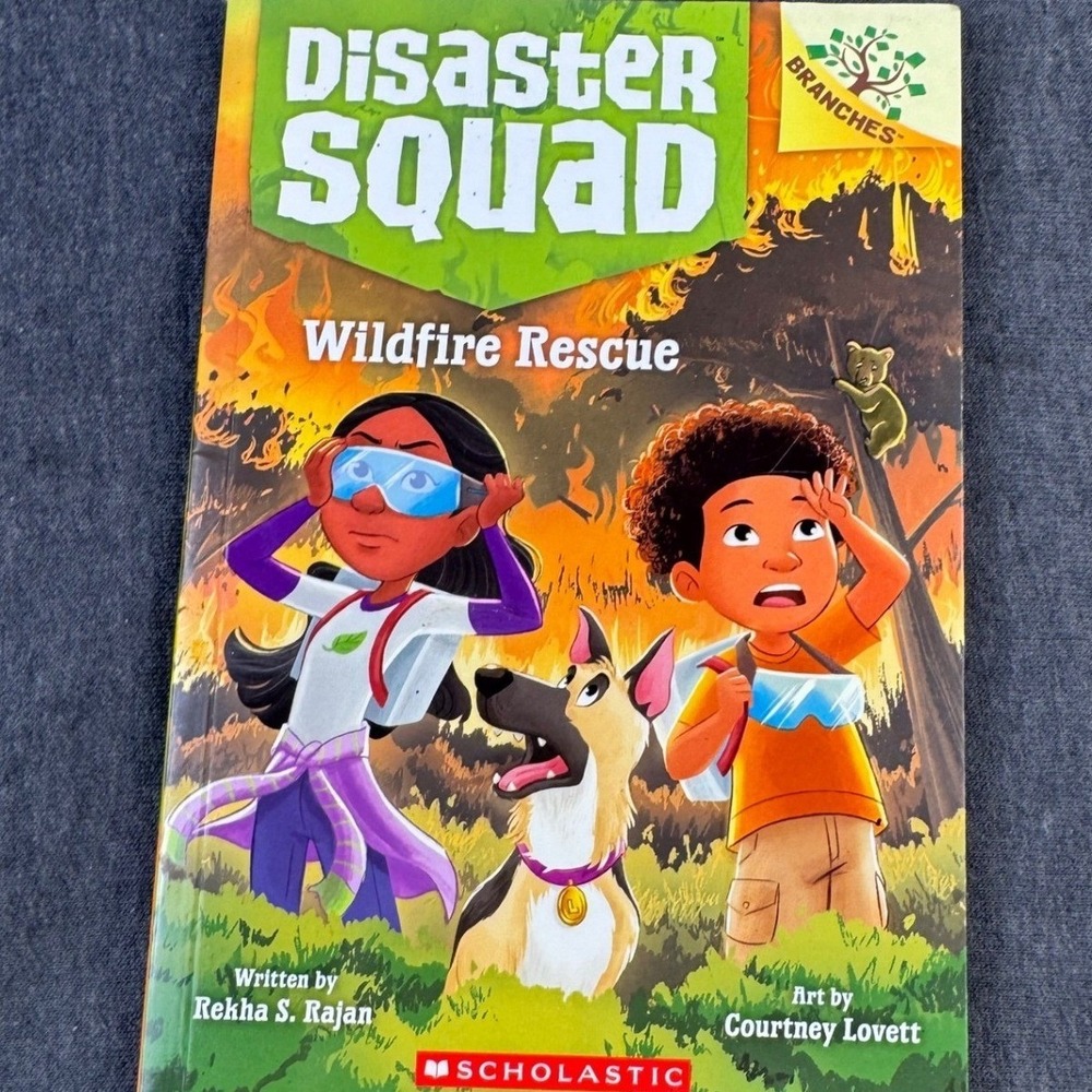 Scholastic | Other | Disaster Squad Wildfire Rescue Branches Scholastic ...